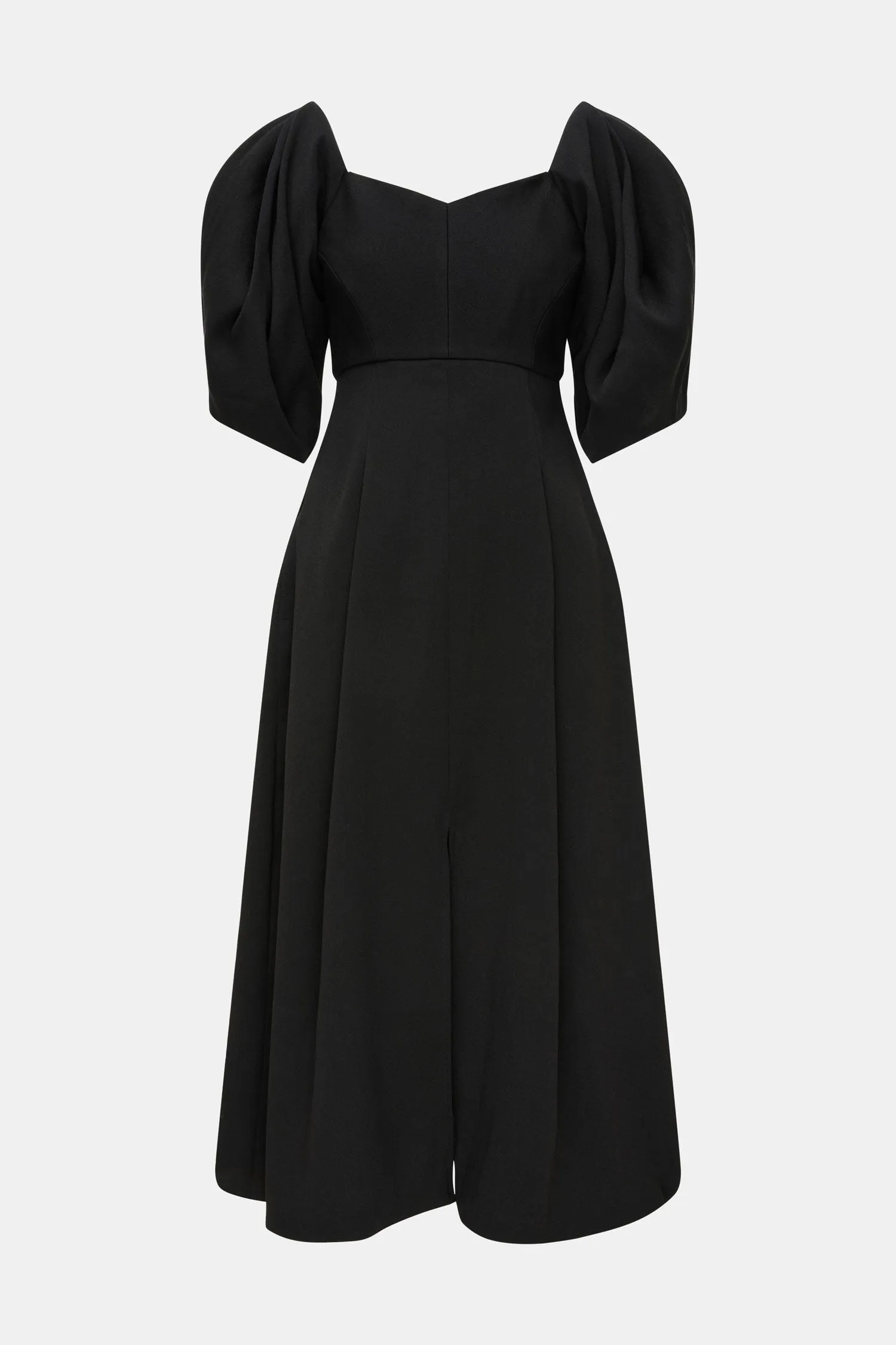 black bird panel dress