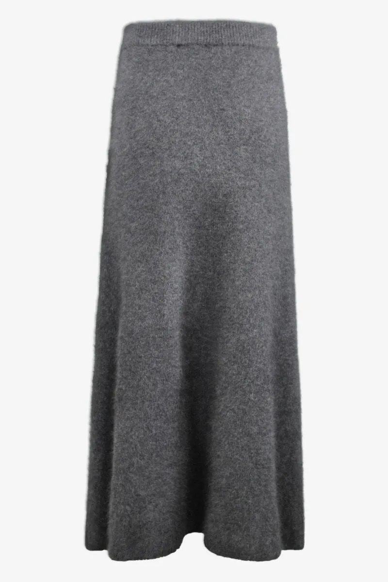 ISABELLA SKIRT | DARK GREY MELANGE