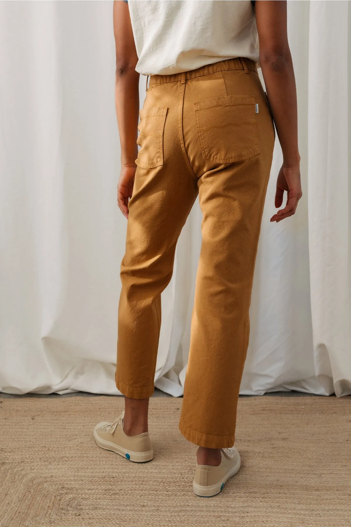 Yunosti Trousers Honey Mustard Yellow