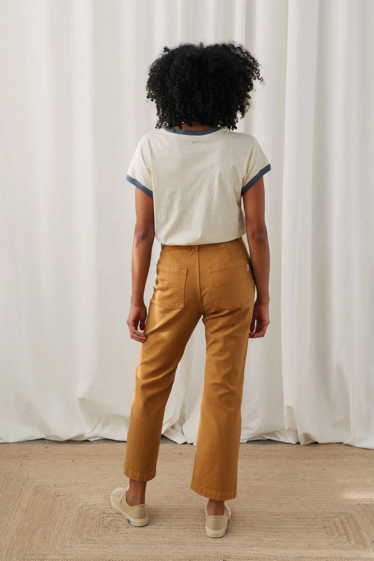 Yunosti Trousers Honey Mustard Yellow