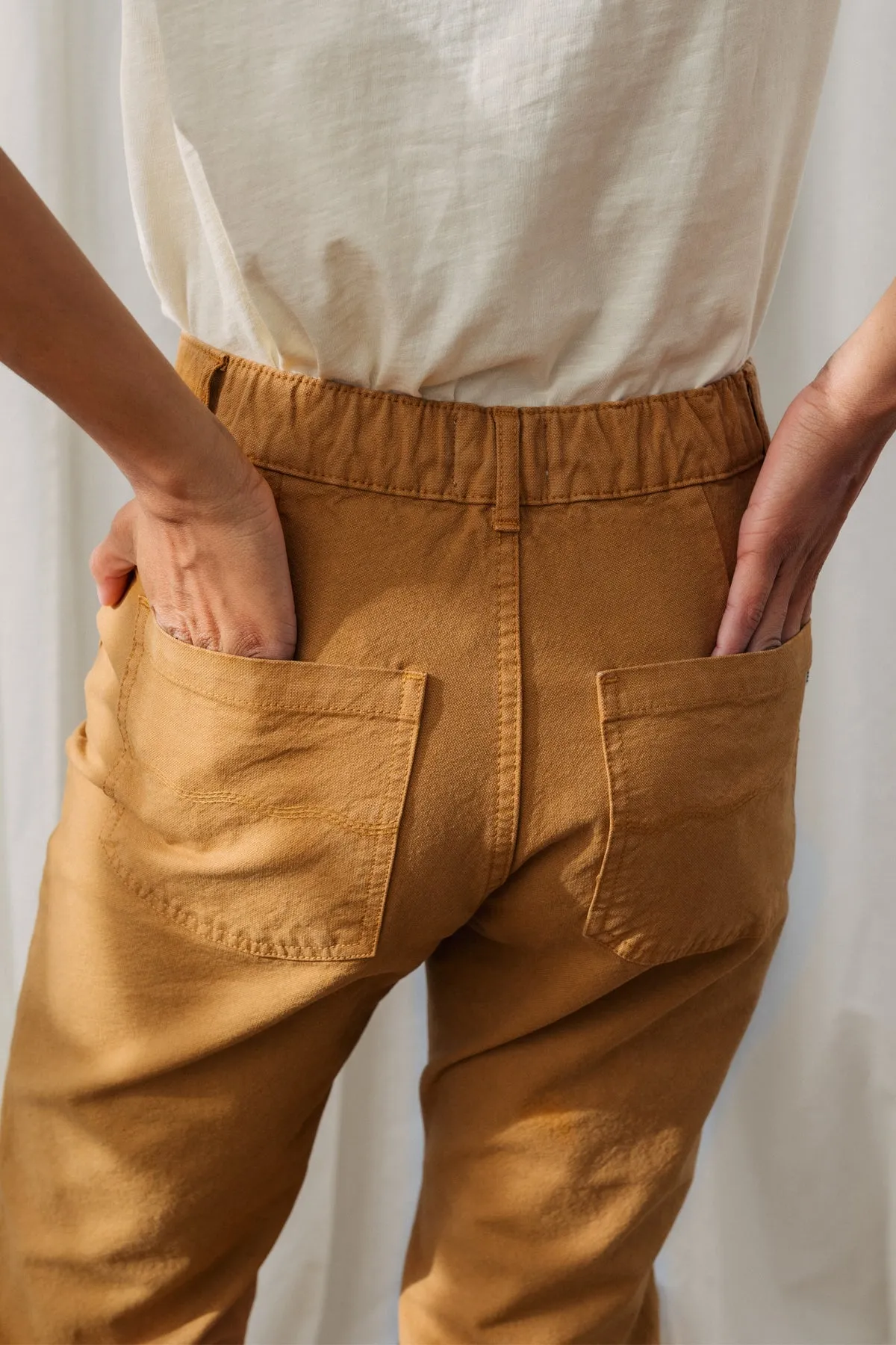 Yunosti Trousers Honey Mustard Yellow
